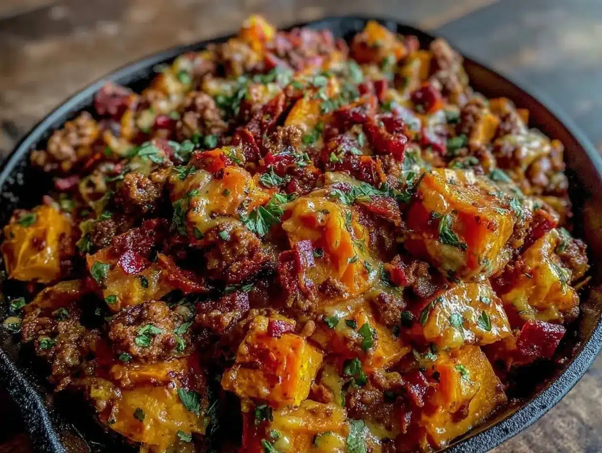 Ground Turkey Sweet Potato Skillet: 5 Ingredients You Cant Mess Up 4 ground turkey sweet potato skillet preparation steps