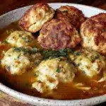 homestyle chicken and dumplings - featured image