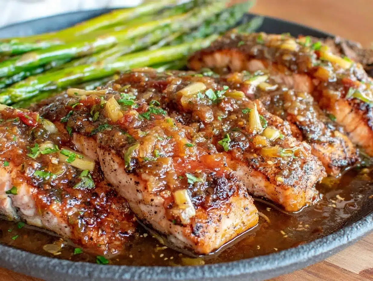 One-Pan Honey Garlic Salmon: The One Trick 4 honey garlic salmon preparation steps