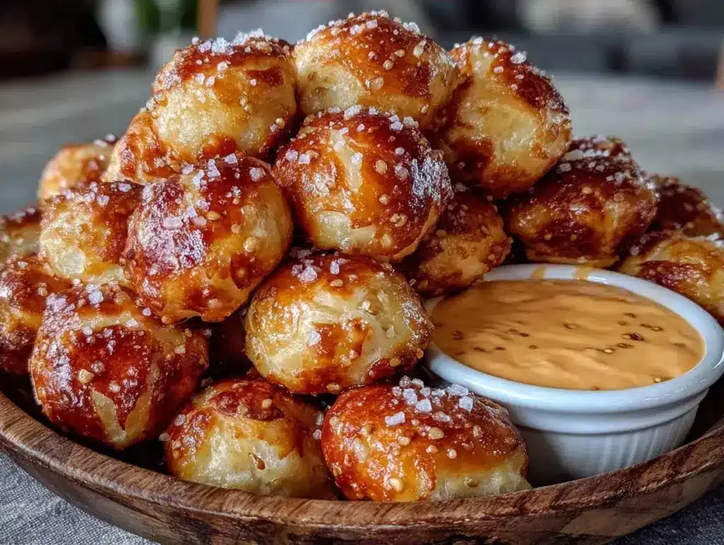 Oktoberfest Bavarian Soft Pretzel Bites - featured image
