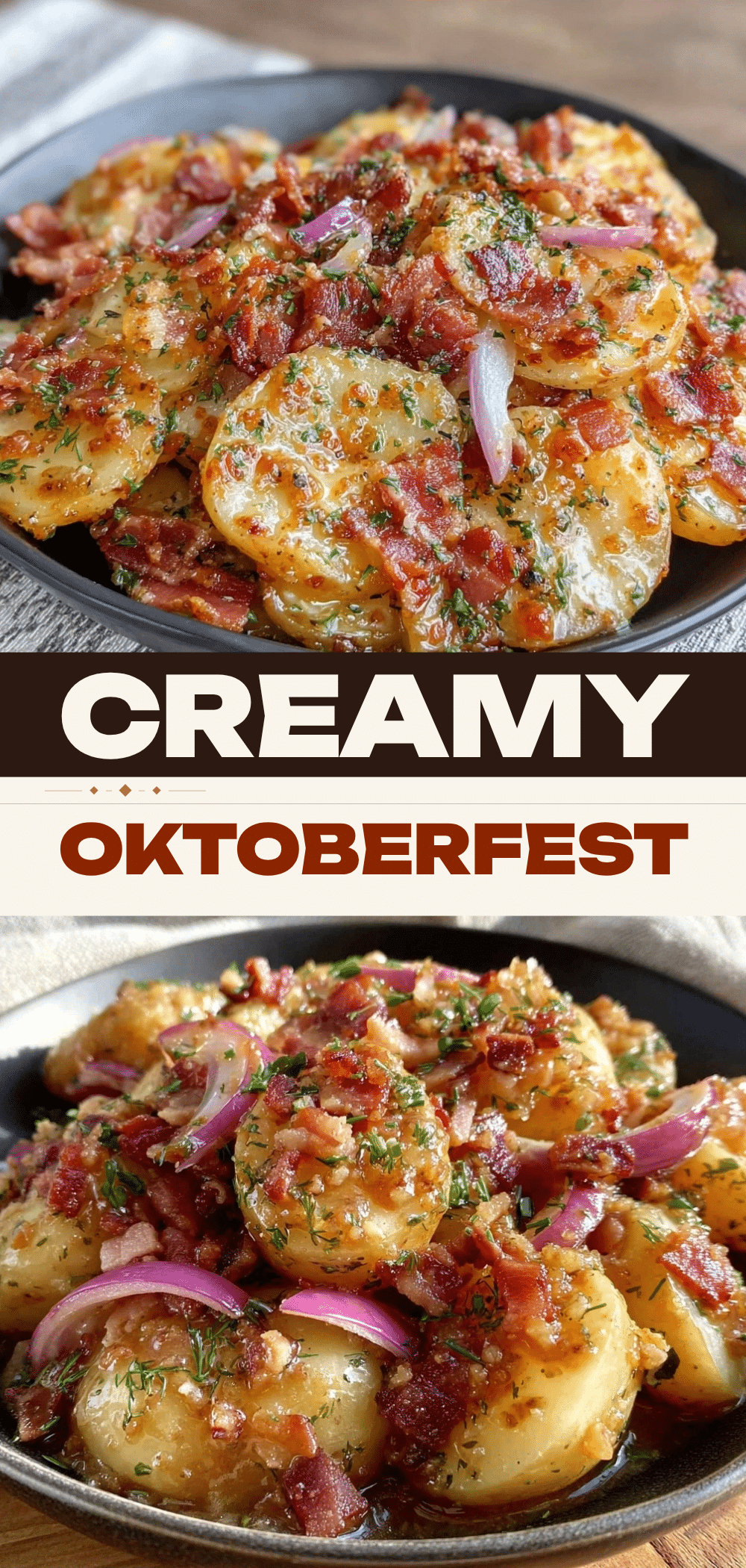 Oktoberfest German Potato Salad: 1-Serving Budget Meal 5 Oktoberfest German Potato Salad recipe