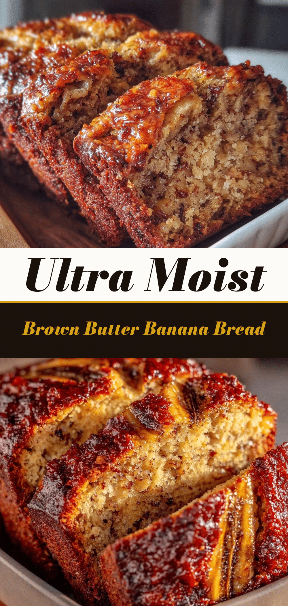 Ultra-Moist One-Bowl Banana Bread with Brown Butter 5 one-bowl banana bread recipe