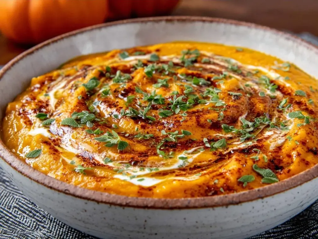roasted butternut squash soup - featured image