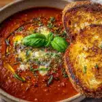 roasted tomato soup - featured image