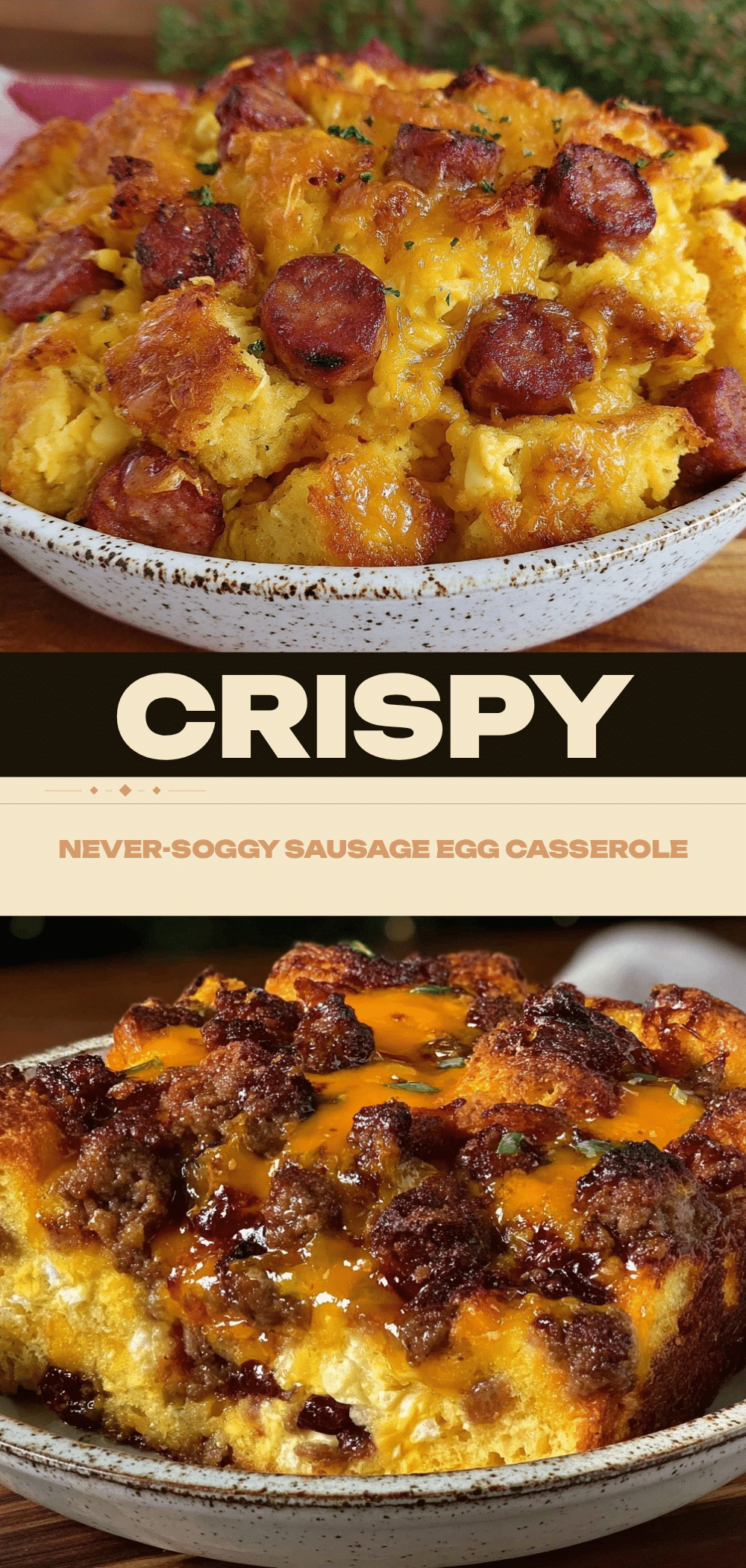 Never-Soggy Sausage Egg Casserole for One: No Leftovers 5 Sausage Egg Casserole for One recipe
