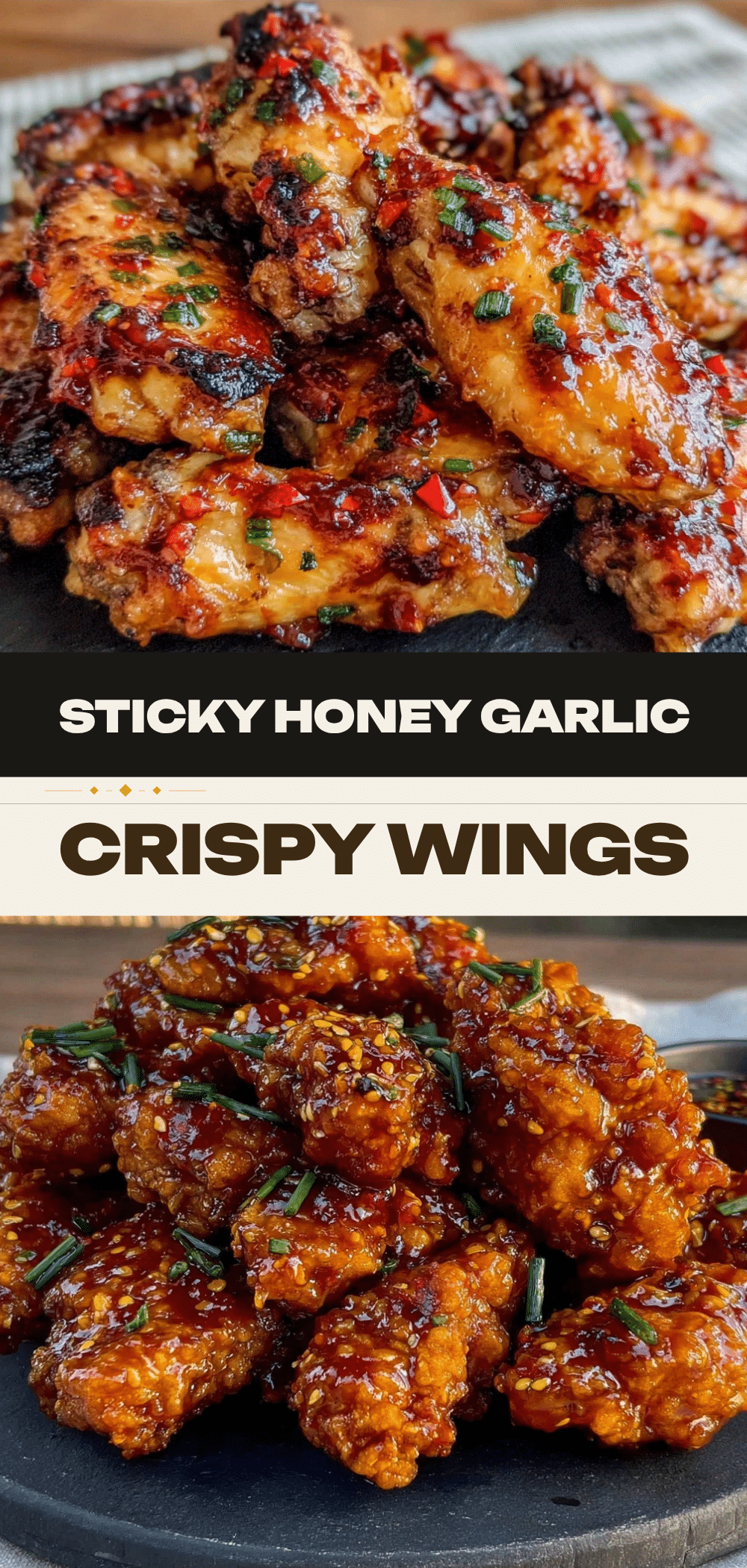 Sticky Honey Garlic Chicken Wings: 5pm Dinner Saved 5 sticky honey garlic chicken wings recipe