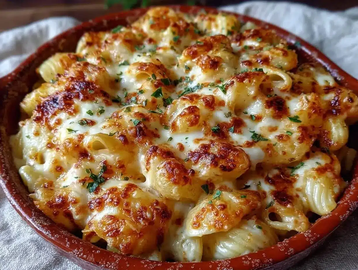 Three Cheese Baked Mac: Best Easy 5pm Dinner 4 Three Cheese Baked Mac and Cheese preparation steps