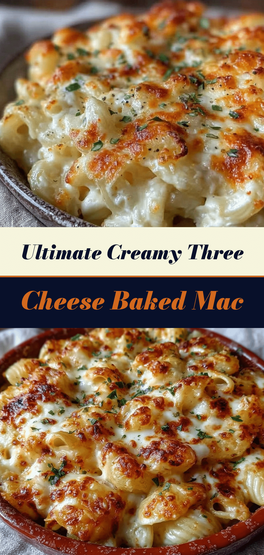Three Cheese Baked Mac: Best Easy 5pm Dinner 5 Three Cheese Baked Mac and Cheese recipe