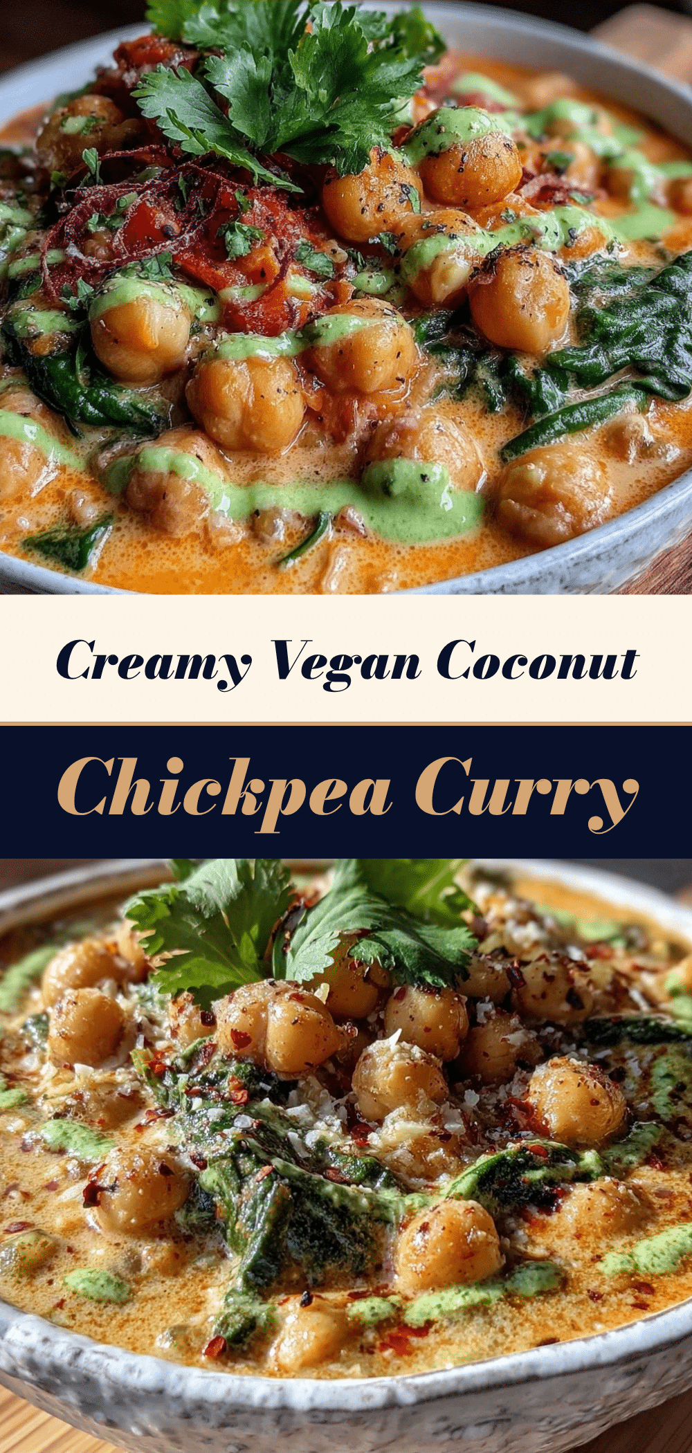 Vegan Creamy Coconut Chickpea Curry: 5-Ingredient Easy Dinner 5 vegan creamy coconut chickpea curry recipe